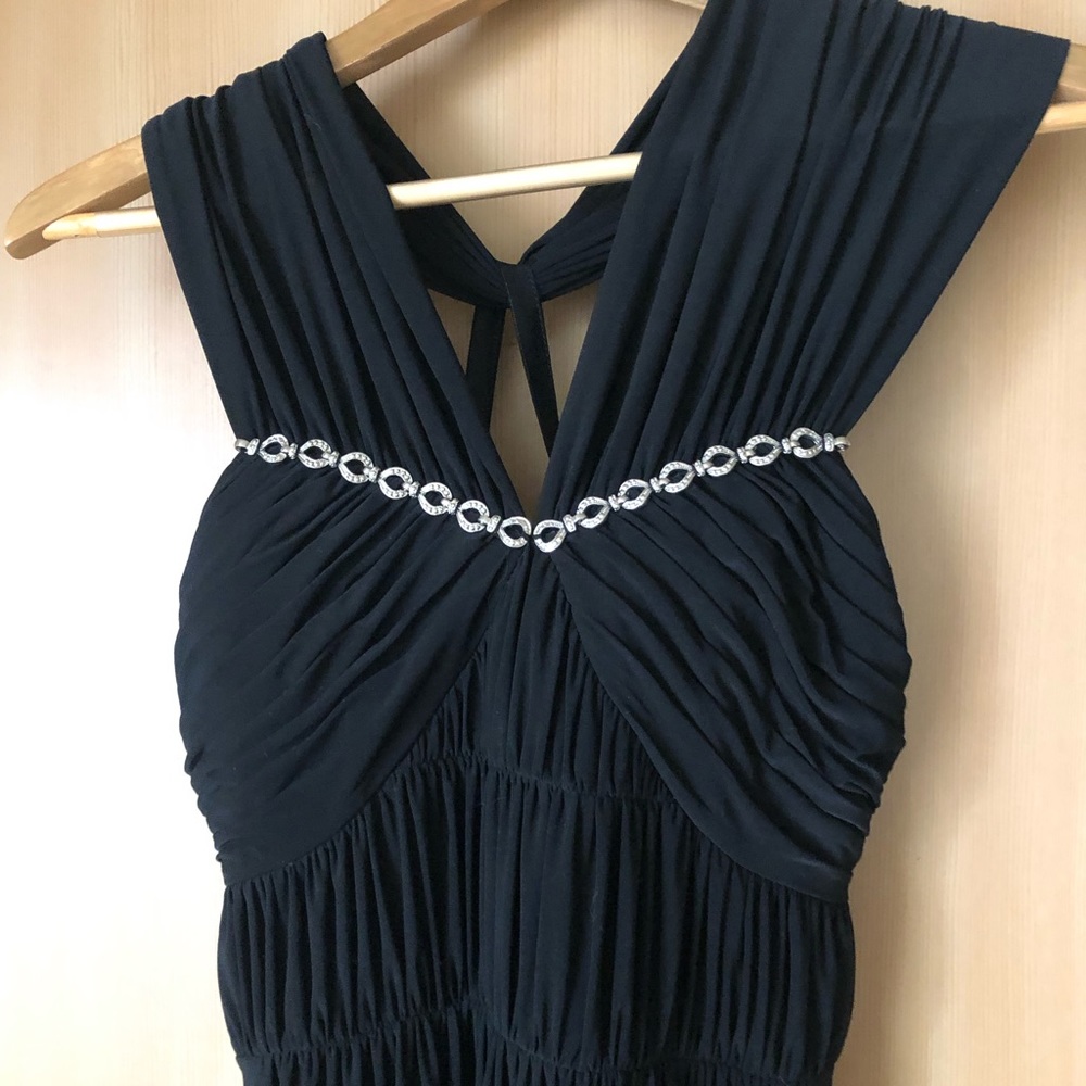 embellished gown